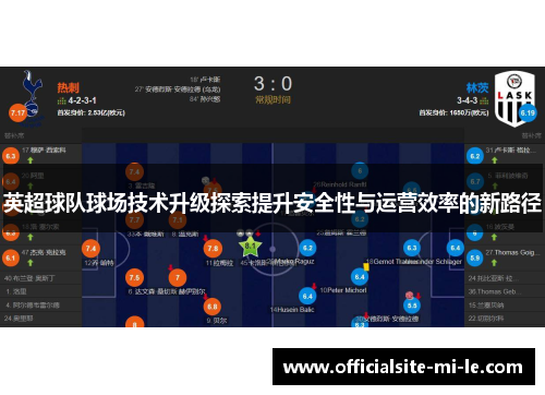 英超球队球场技术升级探索提升安全性与运营效率的新路径